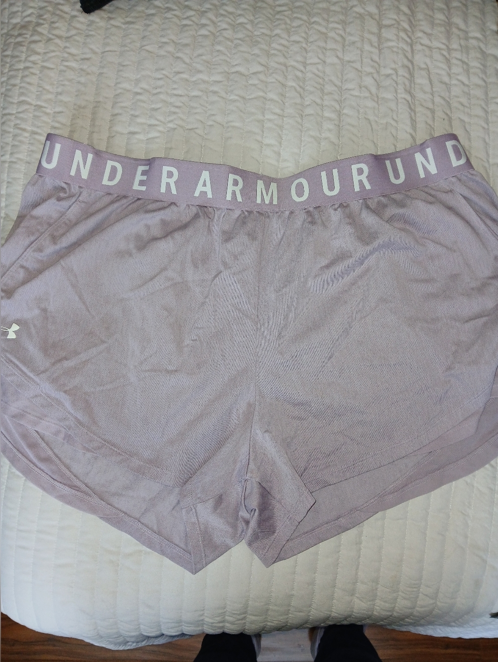Under Armour Womens 3X Lavender Performance Shorts